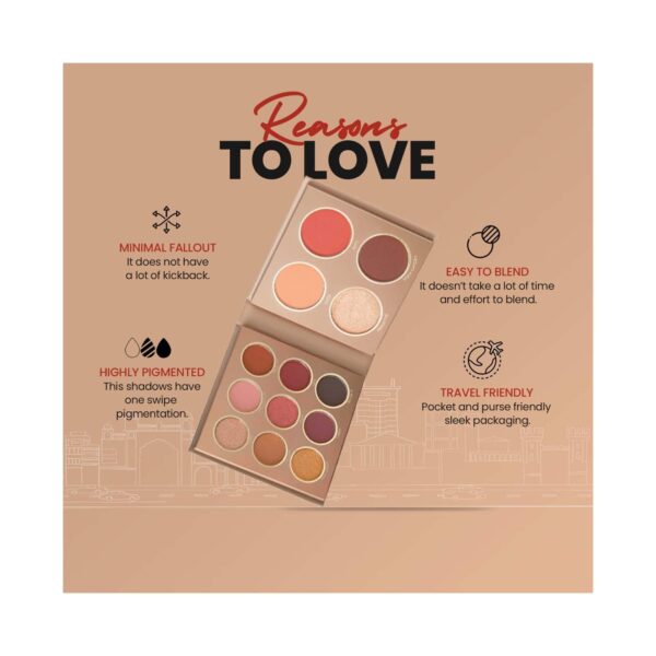 MARS City Paradise Makeup Kit - Mumbai (16g) - MARS