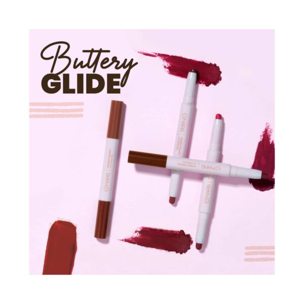 MARS Double Trouble Lip Crayon - 01 Flamingo Ferrari (4g) - MARS