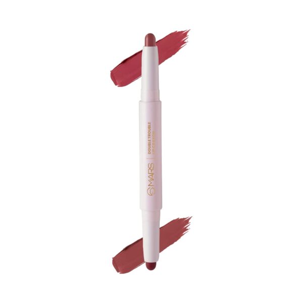 MARS Double Trouble Lip Crayon - 04 Woody Walnut (4g) - MARS