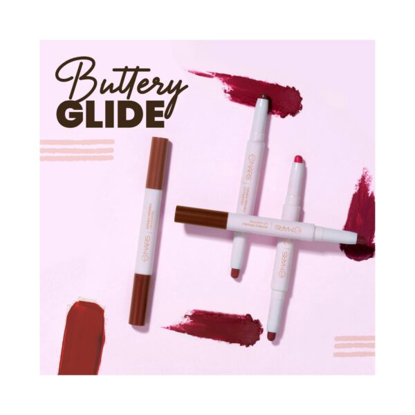 MARS Double Trouble Lip Crayon - 07 Rosy Brown (4g) - MARS
