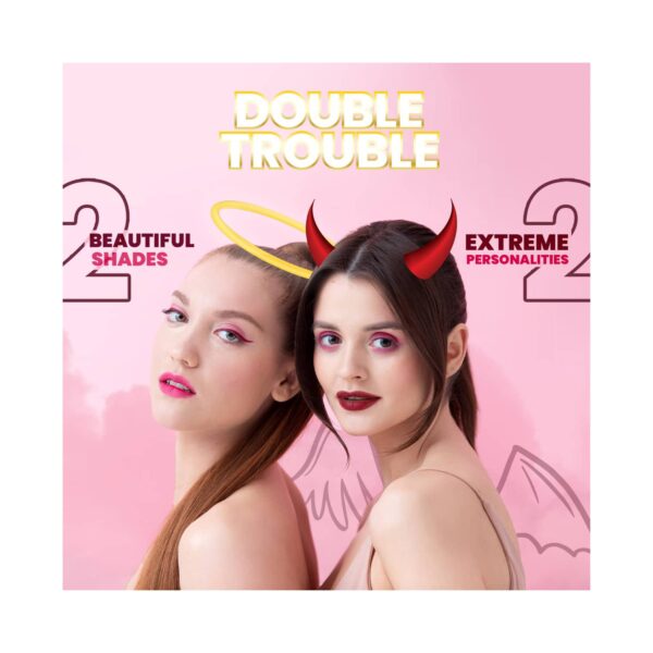 MARS Double Trouble Lip Crayon - 07 Rosy Brown (4g) - MARS