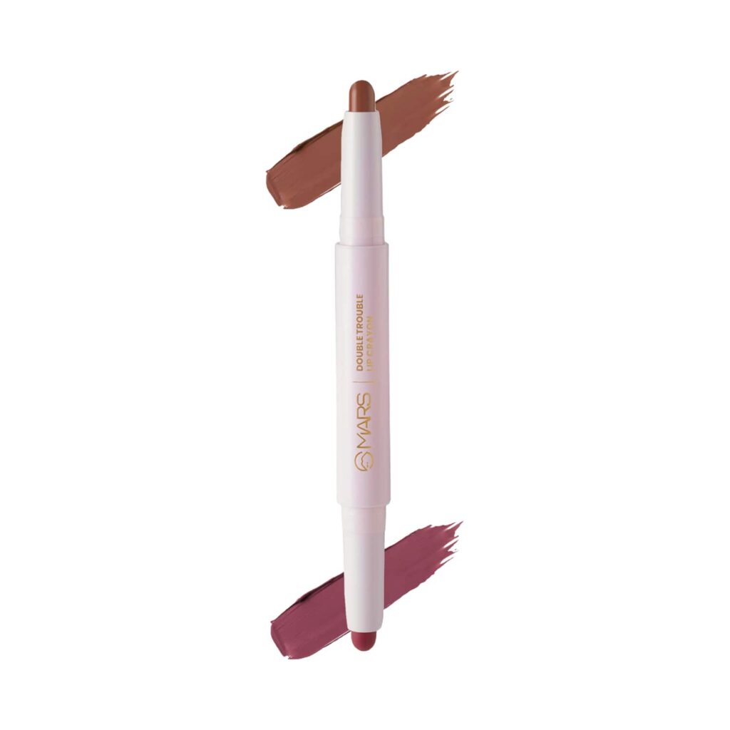MARS Double Trouble Lip Crayon - 12 Choco Cherry (4g) - MARS