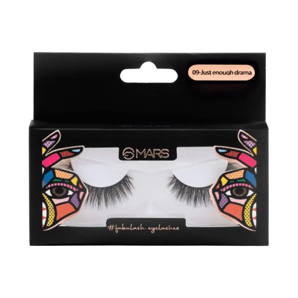 MARS Fabulash Eyelashes - 09 Just Enough Drama (1 Pair) - MARS