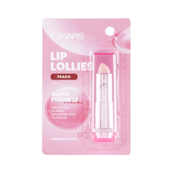 MARS Lip Lollies Lip Balm - Peach (3.5 g) - MARS
