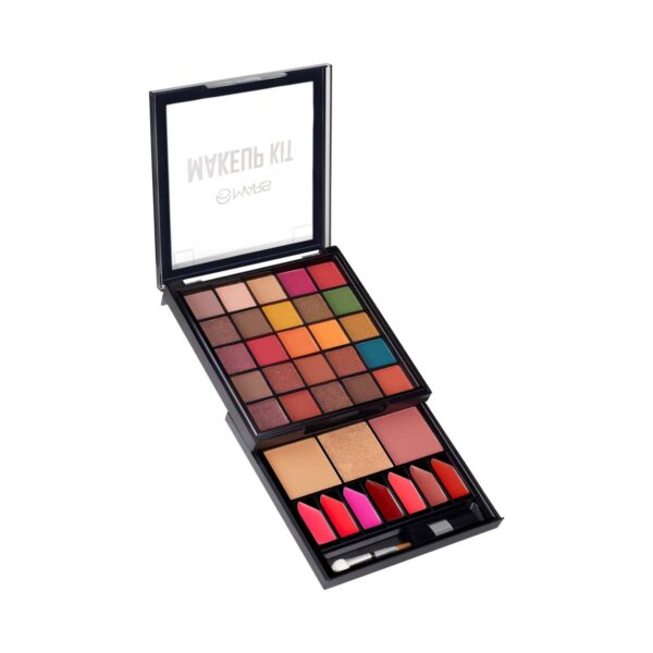 MARS Makeup Kit With 25 Eyeshadow, Blusher, Highlighter, Bronzer And 7 Lip Shades - 02 (40g) - MARS
