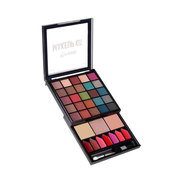 MARS Makeup Kit With 25 Eyeshadow, Blusher, Highlighter, Bronzer And 7 Lip Shades - 01 (40g) - MARS