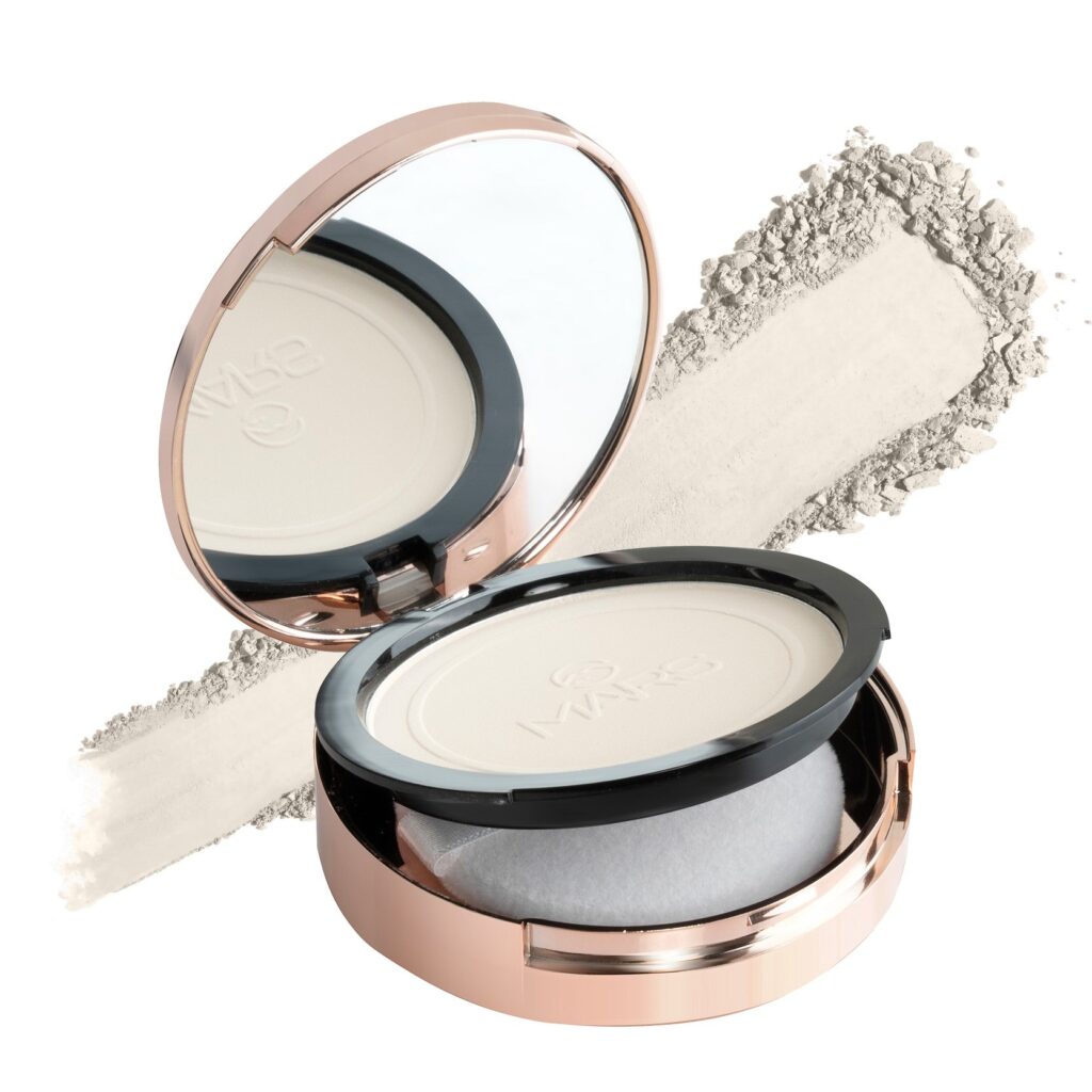 MARS Matte On Compact Powder with Applicator Puff | Flawless Matte Finish for Face Makeup | Absorbs Oil, Conceals, and Blurs Pores | Long-Lasting & Lightweight Formula | (8.0g)...
