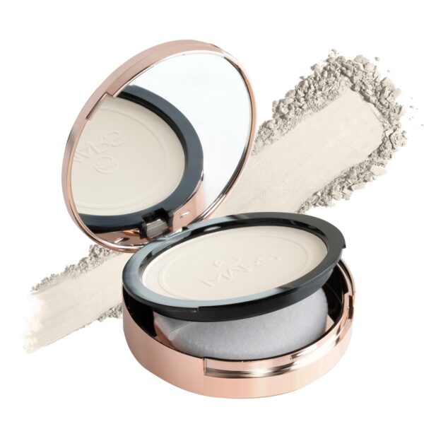 MARS Matte On Compact Powder with Applicator Puff | Flawless Matte Finish for Face Makeup | Absorbs Oil, Conceals, and Blurs Pores | Long-Lasting & Lightweight Formula | (8.0g)...