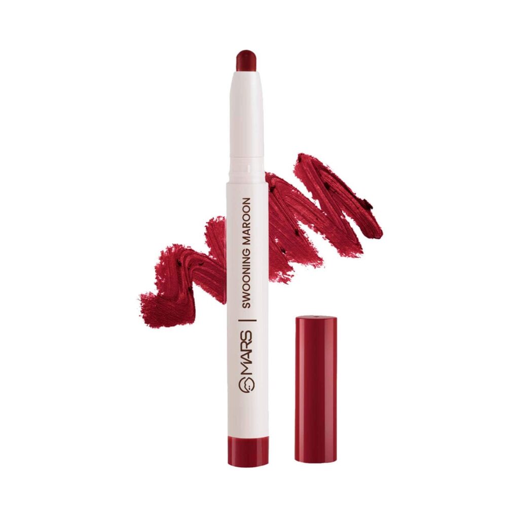 MARS Poppins Retractable Lip Crayon - 17 Swooning Maroon (1.3g) - MARS