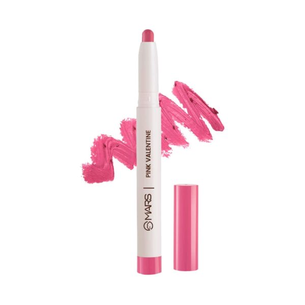 MARS Poppins Retractable Lip Crayon - 18 Pink Valentine (1.3g) - MARS