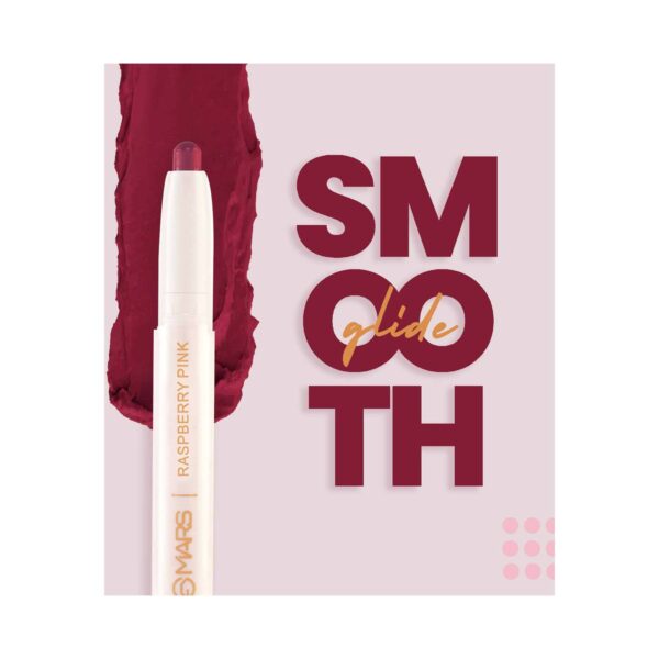 MARS Poppins Retractable Lip Crayon - 20 Red Velvet (1.3g) - MARS