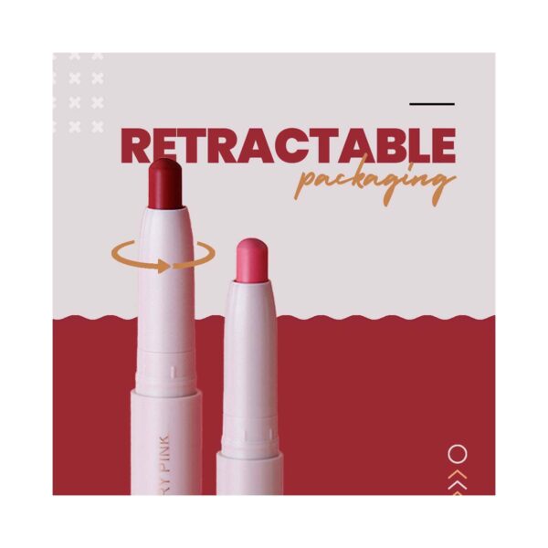 MARS Poppins Retractable Lip Crayon - 21 Nostalgic Nude (1.3g) - MARS