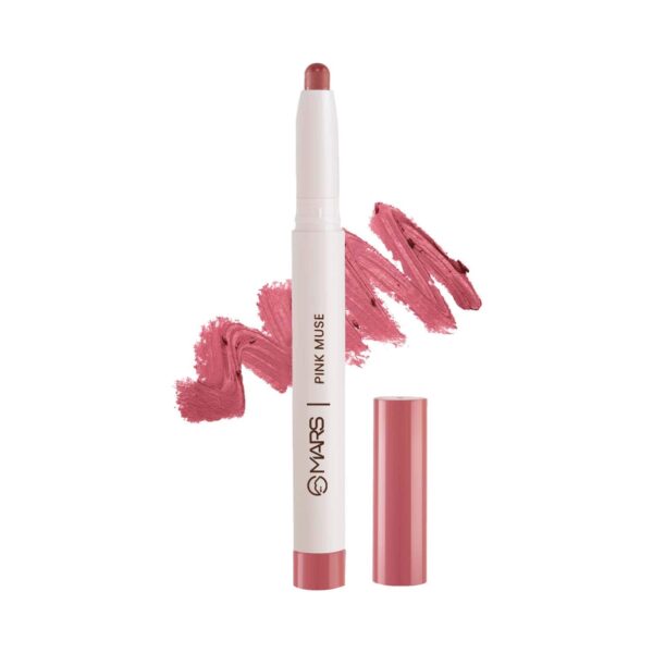 MARS Poppins Retractable Lip Crayon - 24 Pink Muse (1.3g) - MARS