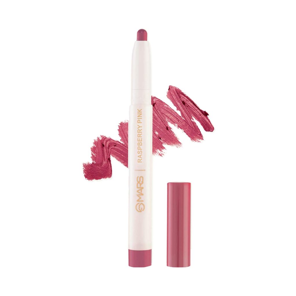 MARS Retractable Poppins Lip Crayon - 05 Raspberry Pink (1.3g) - MARS