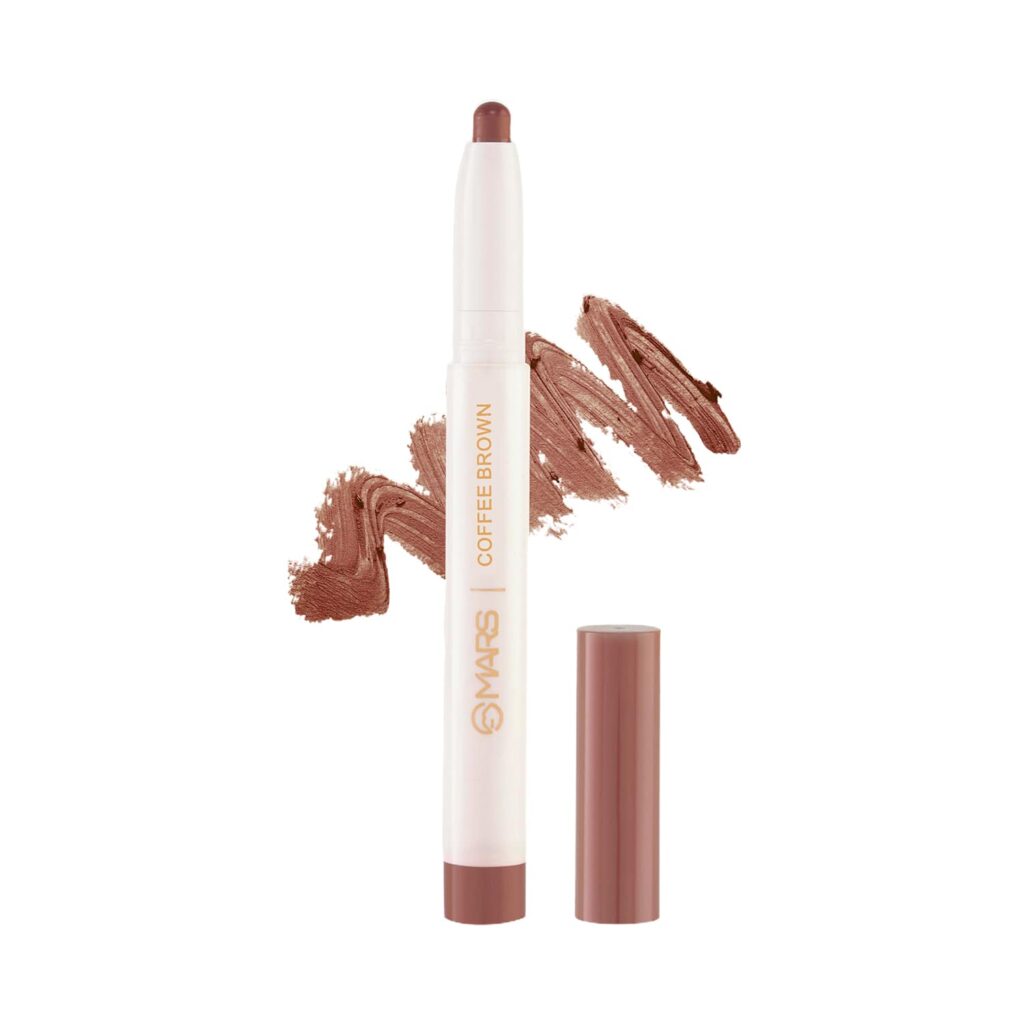 MARS Retractable Poppins Lip Crayon - 07 Coffee Brown (1.3g) - MARS