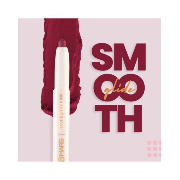MARS Retractable Poppins Lip Crayon - 13 Apricot Love (1.3g) - MARS