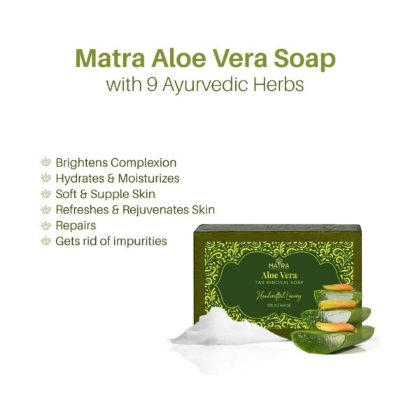 Matra Aloe Vera Handmade Soap (125g) - Matra