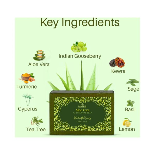 Matra Aloe Vera Handmade Soap (125g) - Matra