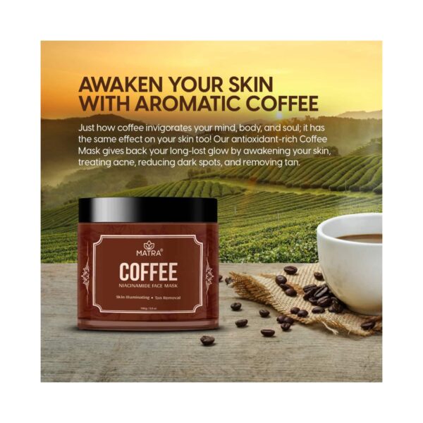 Matra Coffee Face Mask with Niacinamide (100g) - Matra