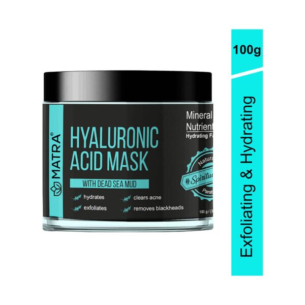Matra Hyaluronic Acid Face Mask With Dead Sea Mud (100g) - Matra