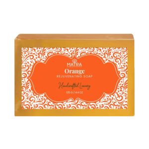 Matra Orange Handmade Soap with Bergamot (125g) - Matra