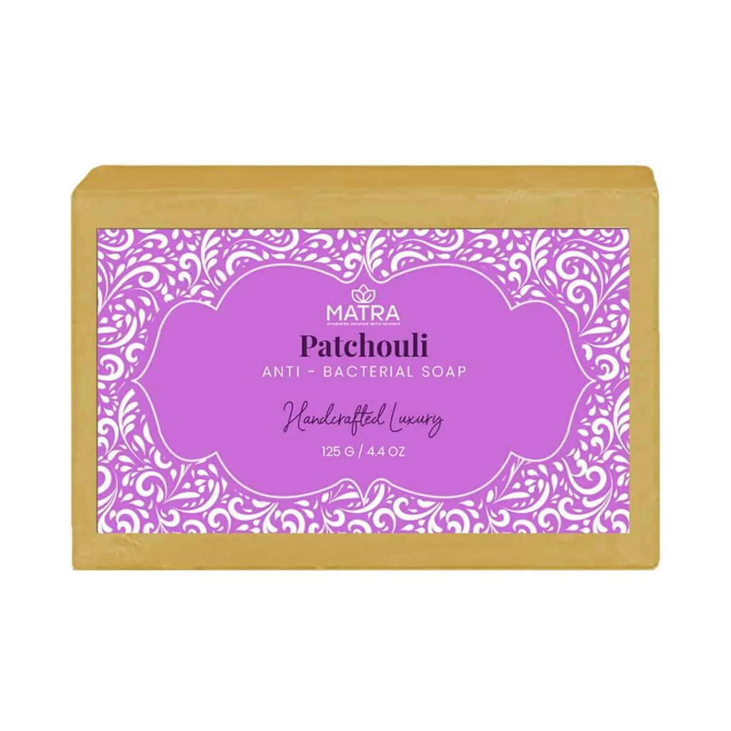 Matra Patchouli Handmade Soap with Aloe Vera (125g) - Matra