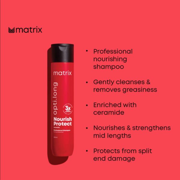 Matrix Opti Long Professional Nourishing Shampoo (350ml) - Matrix