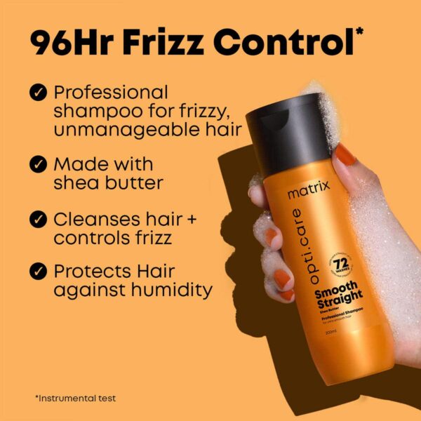 Matrix Opti.Care Professional shampoo 96Hr Frizz Control with Shea Butter (350 ml) - Matrix