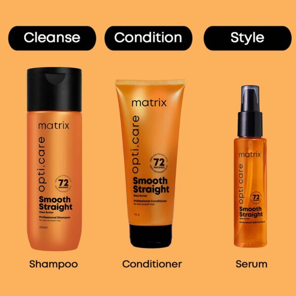 Matrix Opti.Care Professional shampoo 96Hr Frizz Control with Shea Butter (350 ml) - Matrix
