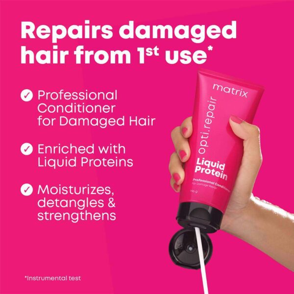 Matrix Opti.Repair Professional Liquid Protein Conditioner for Damaged Hair (196 g) - Matrix