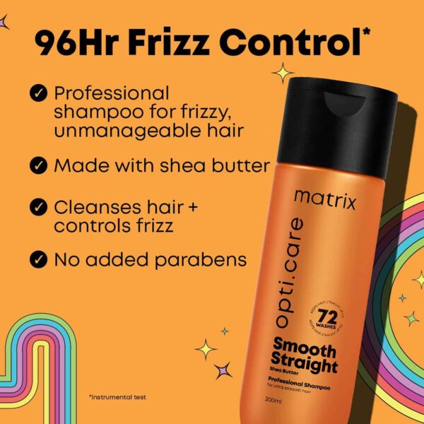 Matrix Professional Smooth Hair Combo -Anti-frizz Shampoo and Conditioner + Porosity Spray (3 pcs) - Matrix