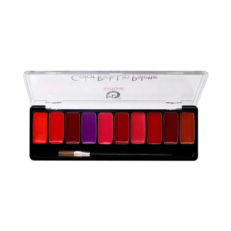 Matt Look 10 Colour Rich Lip Palette - 03 Multicolor (8g) - Matt Look