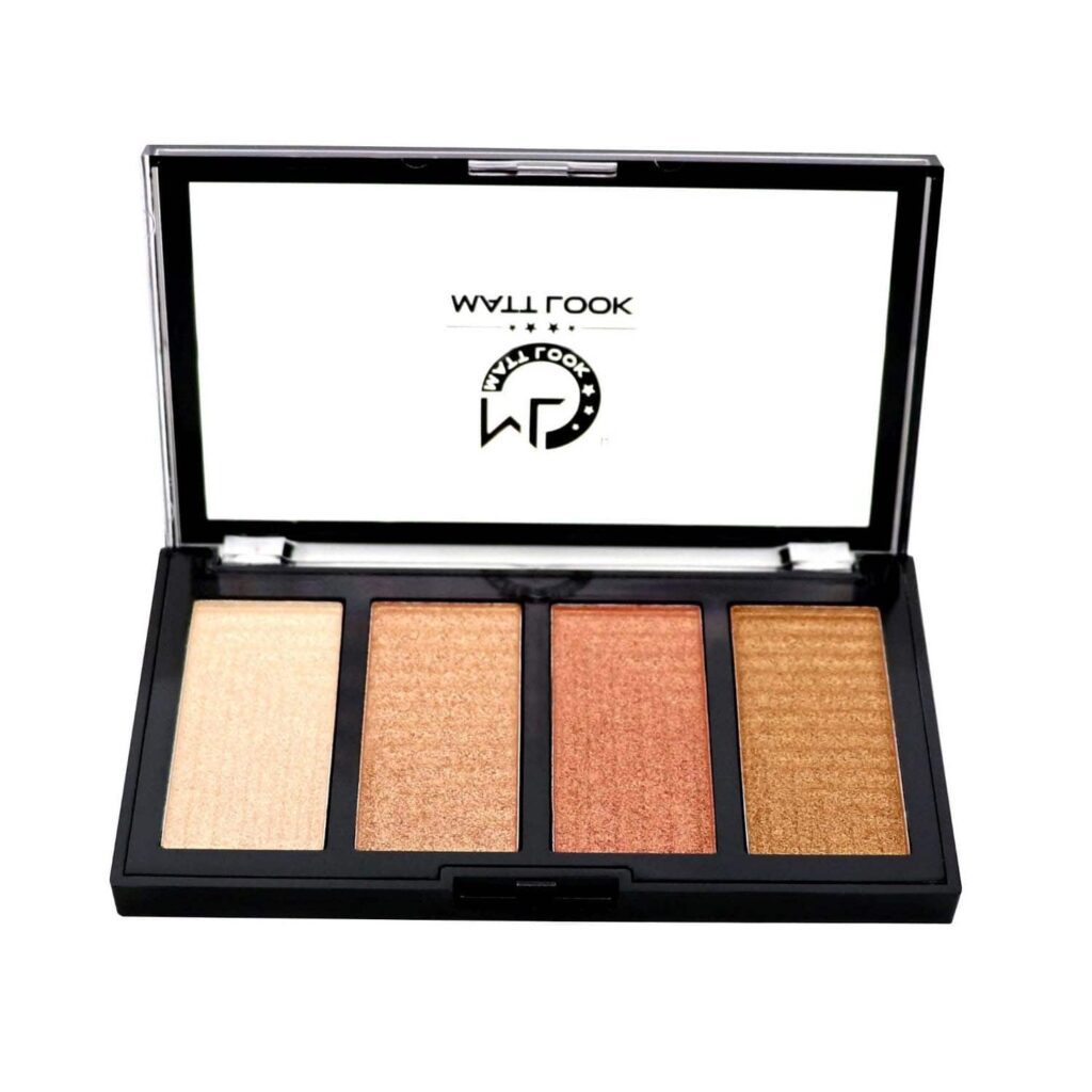 Matt Look Beauty Highlighter Palette - Glo Getter (20g) - Matt Look