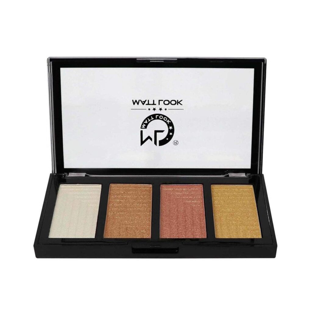 Matt Look Beauty Highlighter Palette - Sun & Sand (20g) - Matt Look