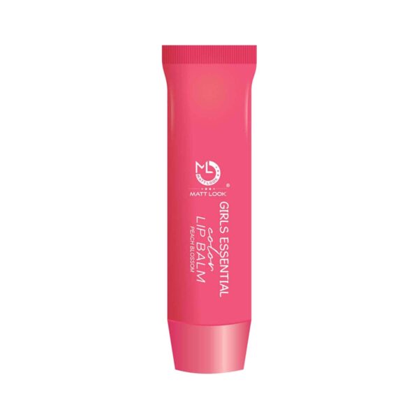Matt Look Girls Essential Colour Lip Balm - Peach Blossom (3.5g) - Matt Look
