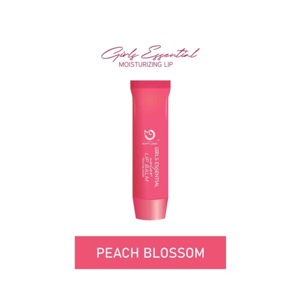 Matt Look Girls Essential Colour Lip Balm - Peach Blossom (3.5g) - Matt Look