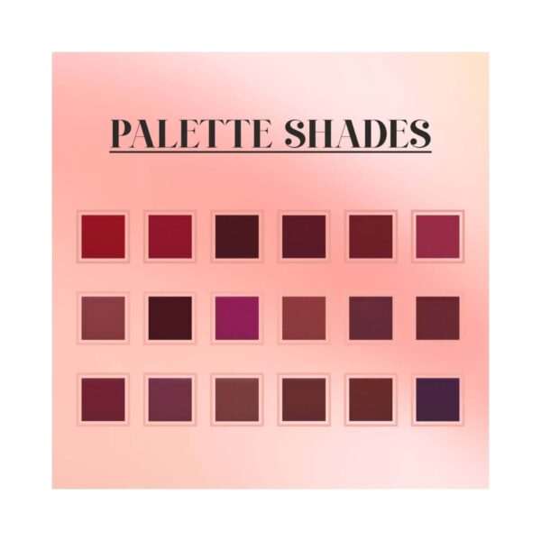Matt Look Lip Color Palette - My Heart Forever (18 g) - Matt Look