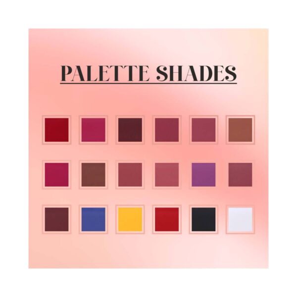 Matt Look Lip Color Palette - Ohh! My Lips (18 g) - Matt Look