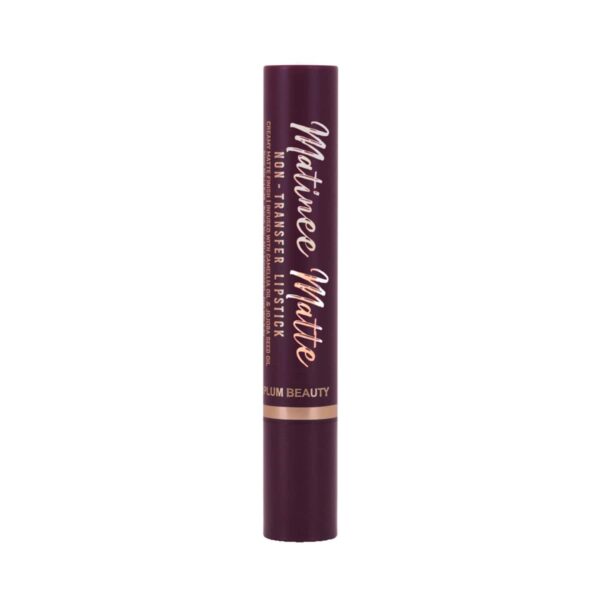 Matt look Matiee Matte Non Transfer Lipstick - Plum Beauty (2.4 g) - Matt Look