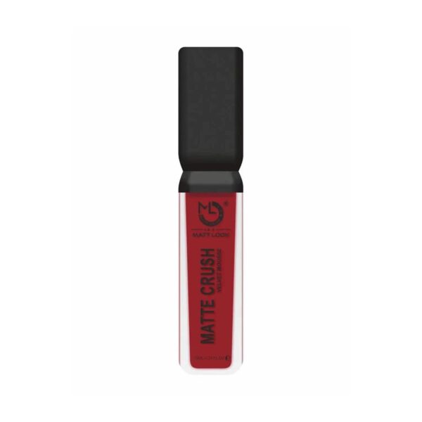 Matt Look Matte Crush Velvet Mousse Liquid Lipstick - Antique Maroon (10ml) - Matt Look