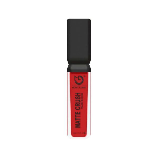 Matt Look Matte Crush Velvet Mousse Liquid Lipstick - Blood Red (10ml) - Matt Look