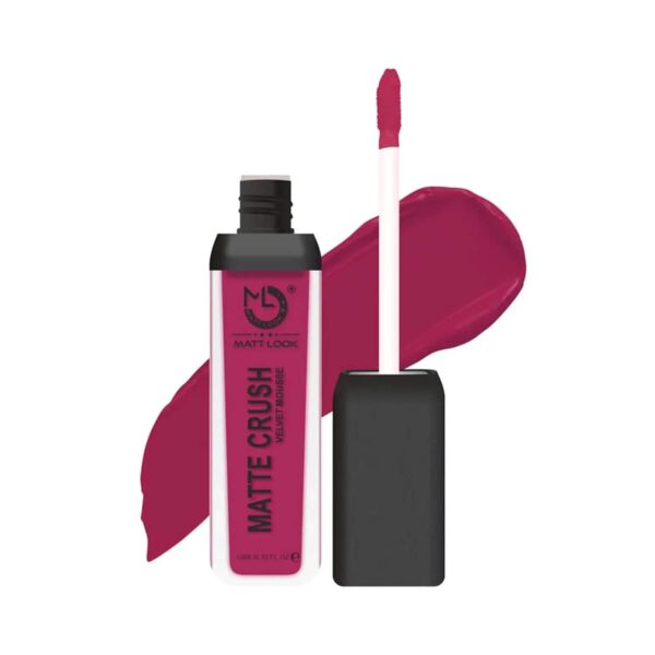 Matt Look Matte Crush Velvet Mousse Liquid Lipstick - Dark Magenta (10ml) - Matt Look