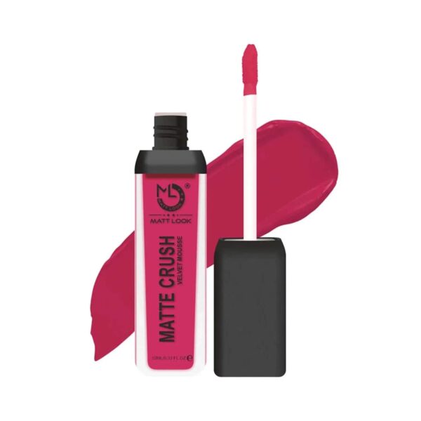 Matt Look Matte Crush Velvet Mousse Liquid Lipstick - Deep Raspberry (10ml) - Matt Look