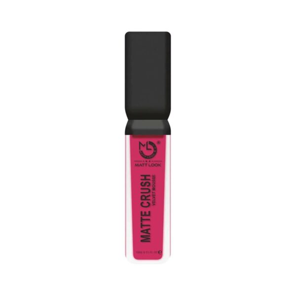 Matt Look Matte Crush Velvet Mousse Liquid Lipstick - Deep Raspberry (10ml) - Matt Look