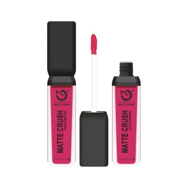 Matt Look Matte Crush Velvet Mousse Liquid Lipstick - Deep Raspberry (10ml) - Matt Look