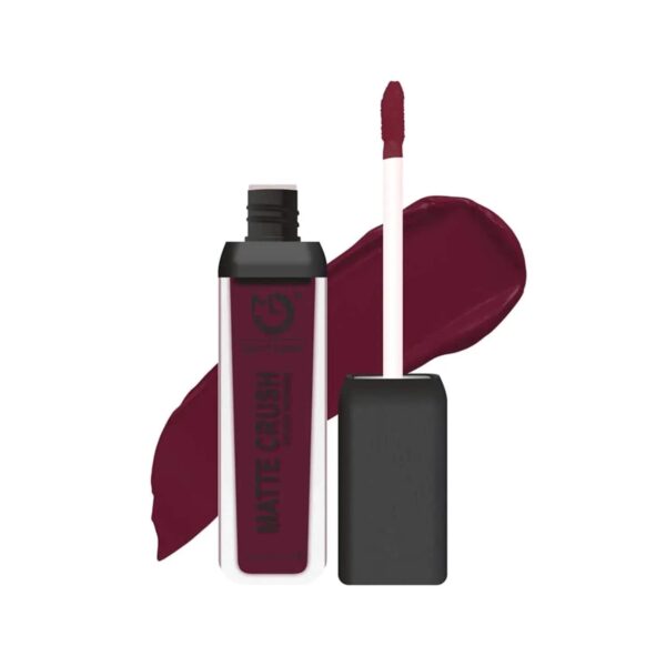 Matt Look Matte Crush Velvet Mousse Liquid Lipstick - Midnight Purple (10ml) - Matt Look