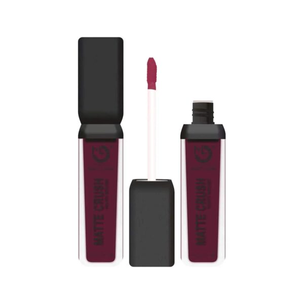 Matt Look Matte Crush Velvet Mousse Liquid Lipstick - Midnight Purple (10ml) - Matt Look