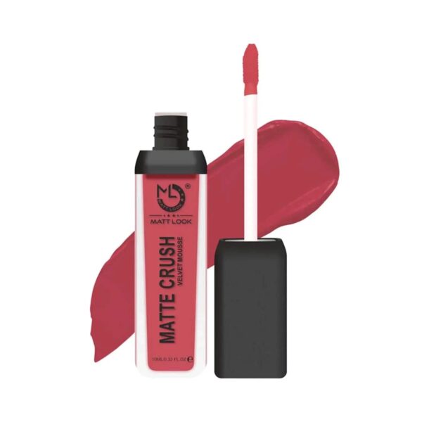 Matt Look Matte Crush Velvet Mousse Liquid Lipstick - Walnut Peach (10ml) - Matt Look