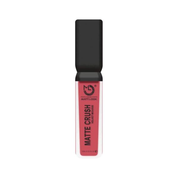 Matt Look Matte Crush Velvet Mousse Liquid Lipstick - Walnut Peach (10ml) - Matt Look