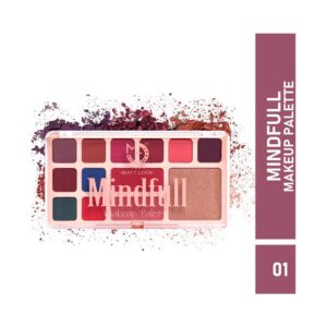 Matt Look Mindfull Makeup Palette - 01 Shade (16.5g) - Matt Look